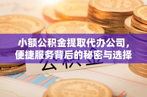 万柏林小额公积金提取代办公司，便捷服务背后的秘密与选择指南