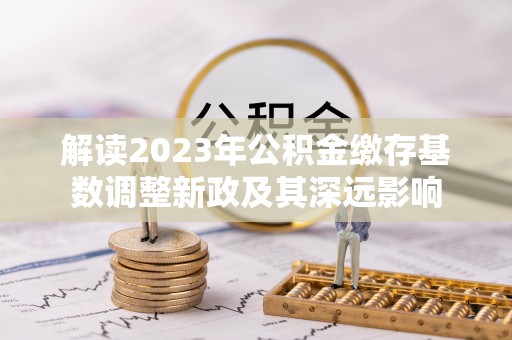 万柏林解读2023年公积金缴存基数调整新政及其深远影响